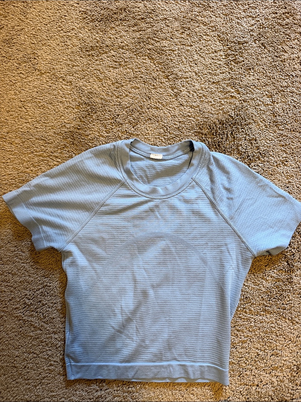 Lululemon Short Sleeve Crop Shirt